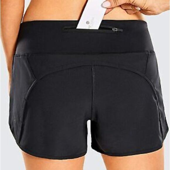 CRZ Yoga Running Shorts Women XS Quick Dry Workout Athletic Activewear Gorpcore - Picture 12 of 13